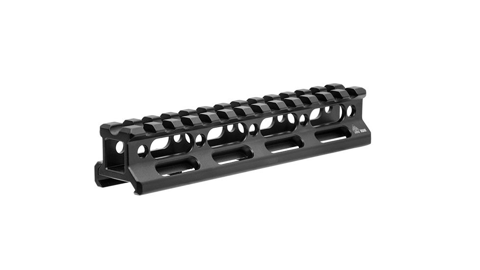Leapers UTG 13-Slot Super Slim Picatinny Riser Mount, Black, .83in Height, MT-RSX8L