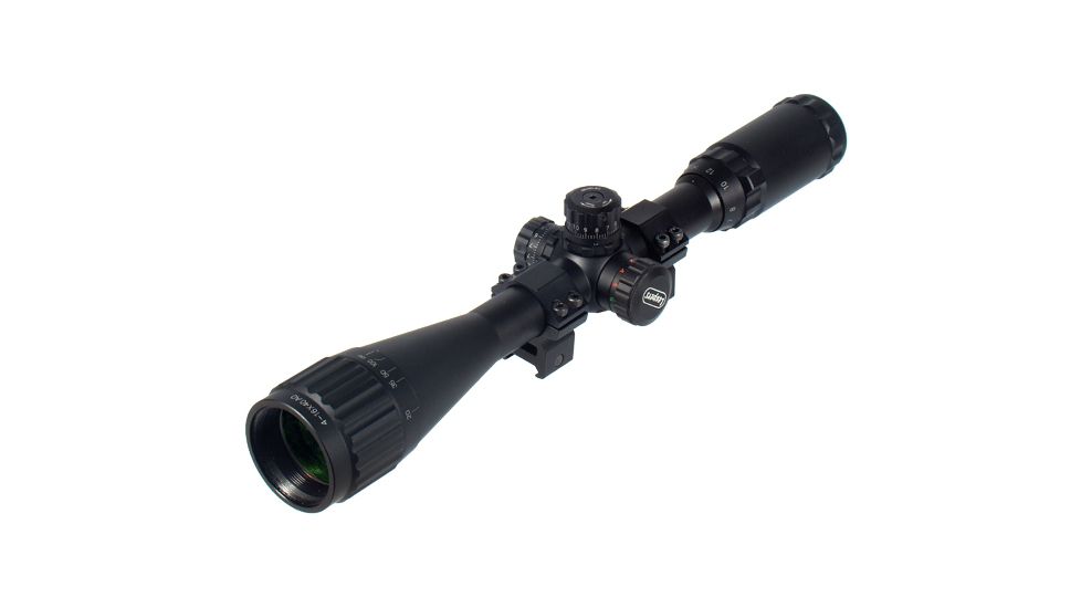 Leapers UTG 1in 4-16x40mm Full Size AO Mil-dot RGB Zero Locking Resetting Rifle Scope SCP-U4164AORGW
