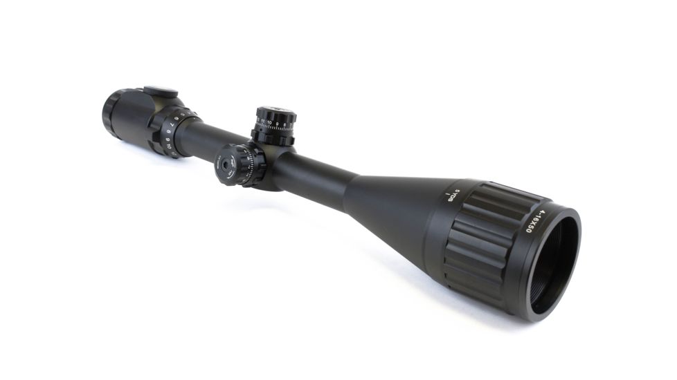 Leapers UTG 1in Tube 4-16x50 AO True Hunter IE Rifle Scope w/Zero Locking/Reset WE, Rings and Sunshade SCP-U4165AOIEW