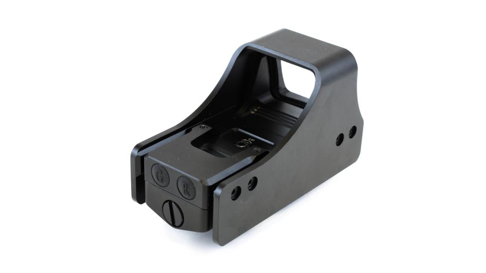 Leapers UTG 3.9in Red/Green Reflex Sight, 4MOA Dot in 58 MOA Circle Reticle, Black, SCP-RDM39CDQ