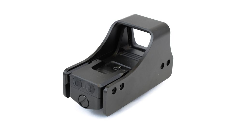 Leapers UTG 3.9in Red/Green Reflex Sight, 4MOA Dot Reticle, Black, SCP-RDM39SDQ, EDEMO1