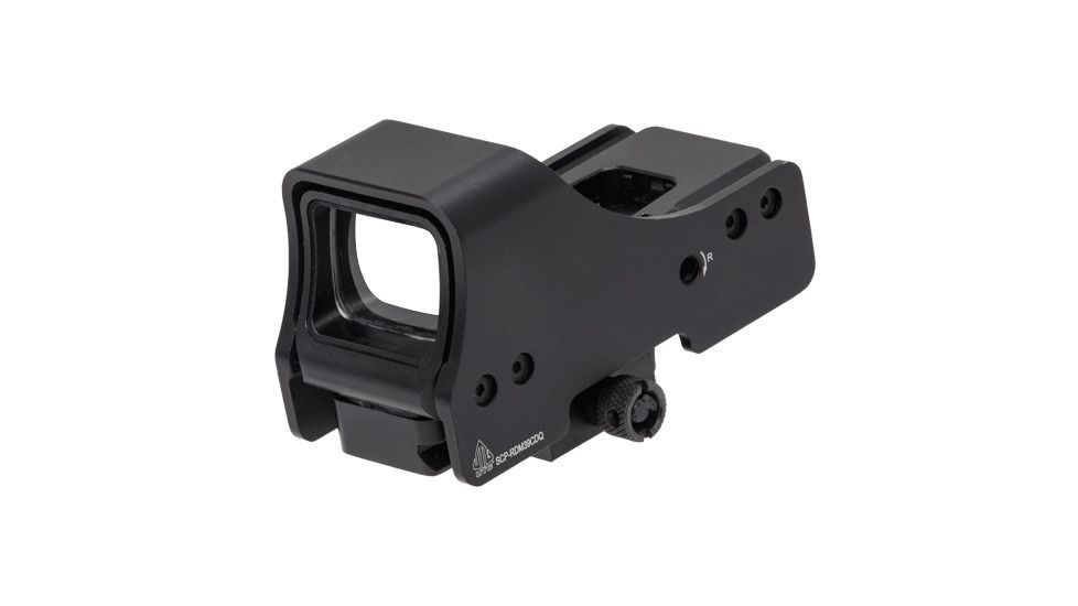 Leapers UTG 3.9in Red/Green Reflex Sight, 4MOA Dot Reticle, Black SCP-RDM39SDQ, EDEMO1