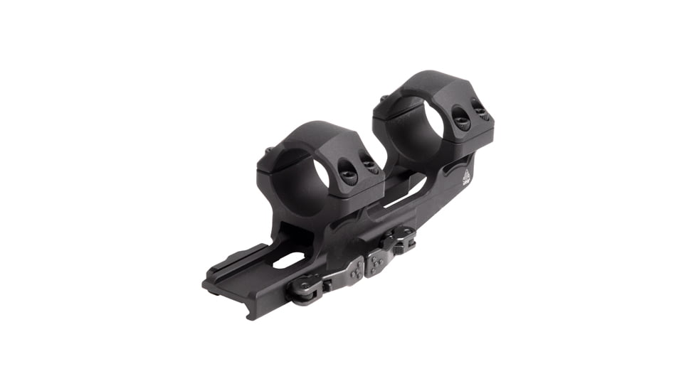 UTG Pro ACCU-SYNC QR Cantilever Mount, 1in, Medium Profile, 34mm Offset, Black, AIR11834Q