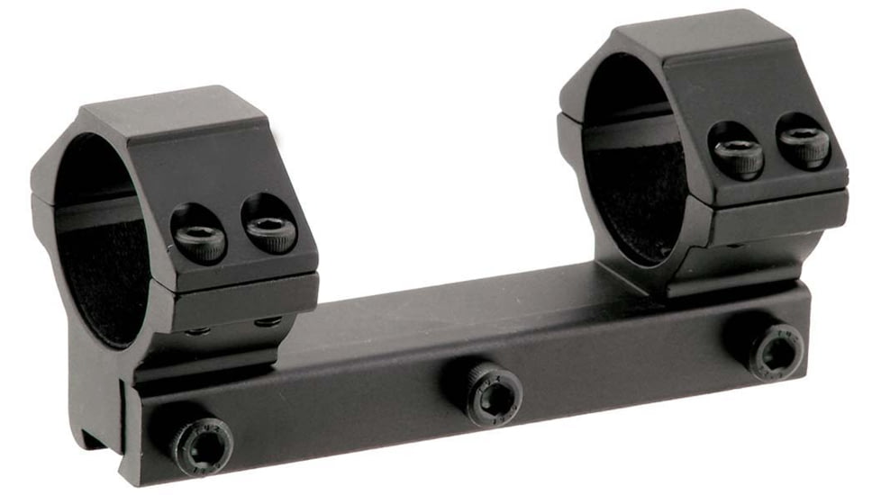 UTG Pro ACCUSHOT 1in Medium Profile Airgun Integral Mount, Black, RGPM2PA-25M4