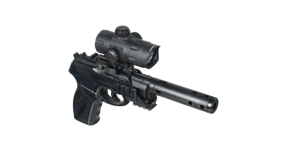 Leapers UTG ITA Red/Green T-Dot with QD Mount, Riser Adaptor, Black, 4.2in SCP-DS3840TDQ