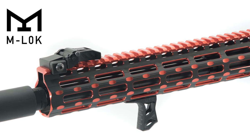 Leapers UTG M-LOK Ultra Slim Handstop, Matte Black, TL-HSM01