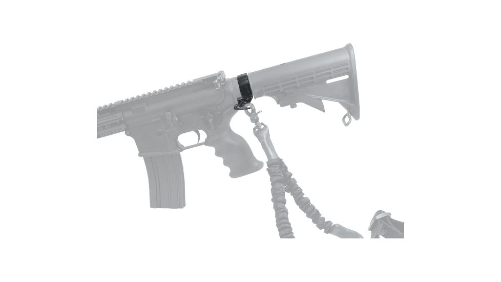 Leapers UTG Model 4/15 Receiver Extension Tube Ambi Sling Adaptor Mount w/ QD Sling Swivel,TL-SWR02