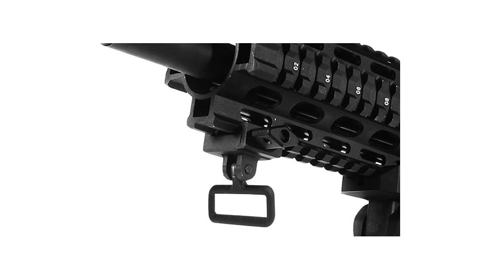 Leapers UTG Picatinny Sling Swivel Mount with 1.25in Loop, Black, TL-SWMTP01