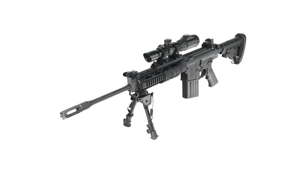 Leapers UTG PRO AR Style Model 308 2Piece Drop-in Mid Length Quad Rail System, MTU018