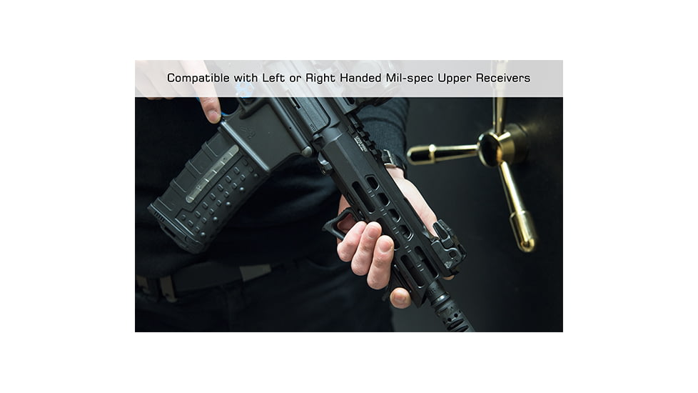 Leapers UTG PRO Forerunner 7in M-LOK Free Float Handguard, Black, MTU044SPM