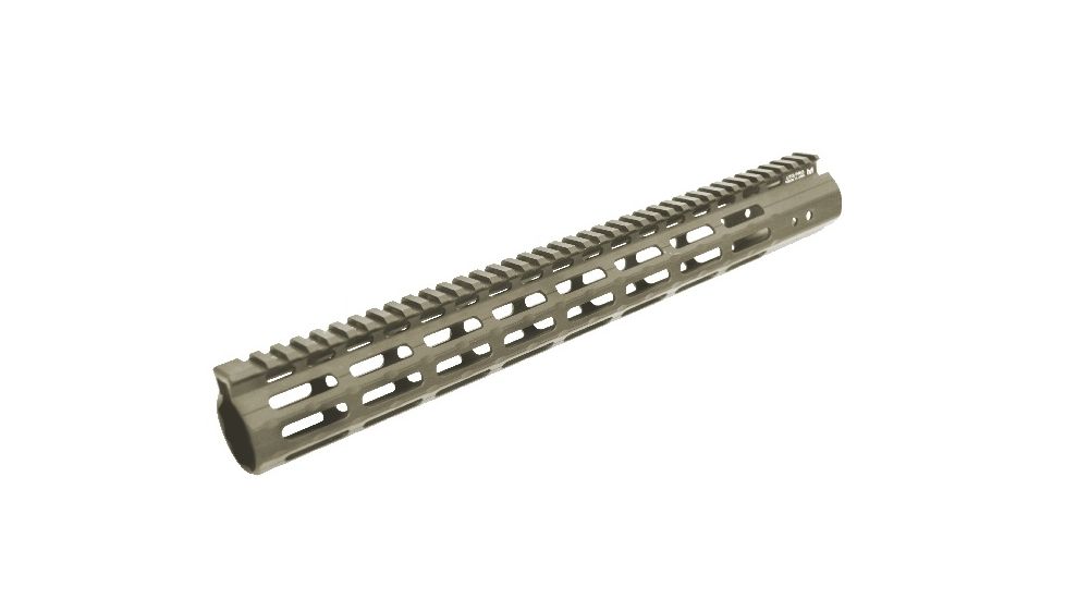 Leapers UTG PRO M-LOK AR15 Free Float Handguard, 15in, Flat Dark Earth Cerakote, MTU019SSMD