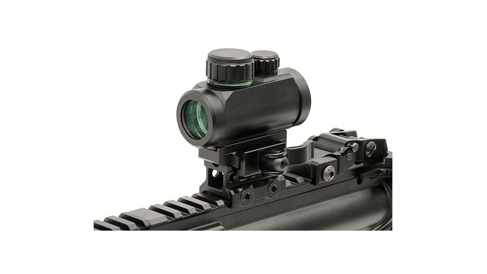 Leapers UTG Super Slim Picatinny Riser Mount, 0.75in Height, 3 Slots MT-RSX7S