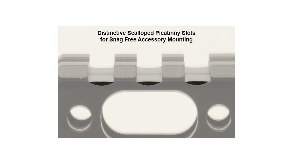 Leapers UTG Super Slim Picatinny Riser Mount 1in High, 3 Slots MT-RSX1S