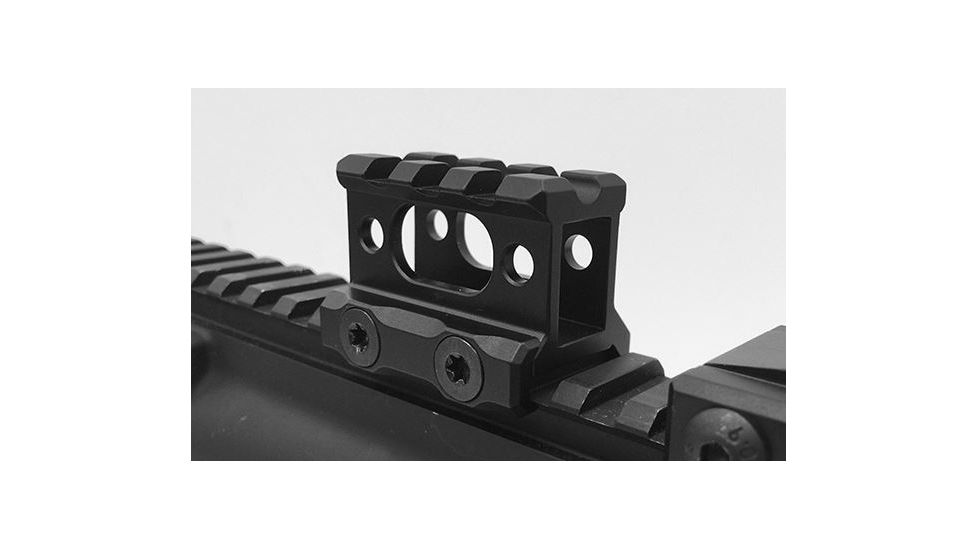 Leapers UTG Super Slim Picatinny Riser Mount 1in High, 3 Slots MT-RSX1S