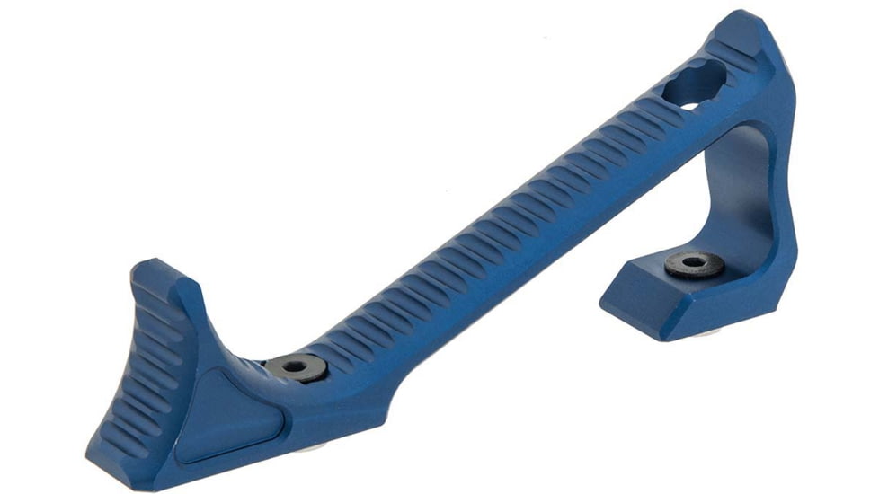 Leapers UTG Ultra Slim Angled Foregrip, Keymod, Matte Blue, MT-AFGK01B