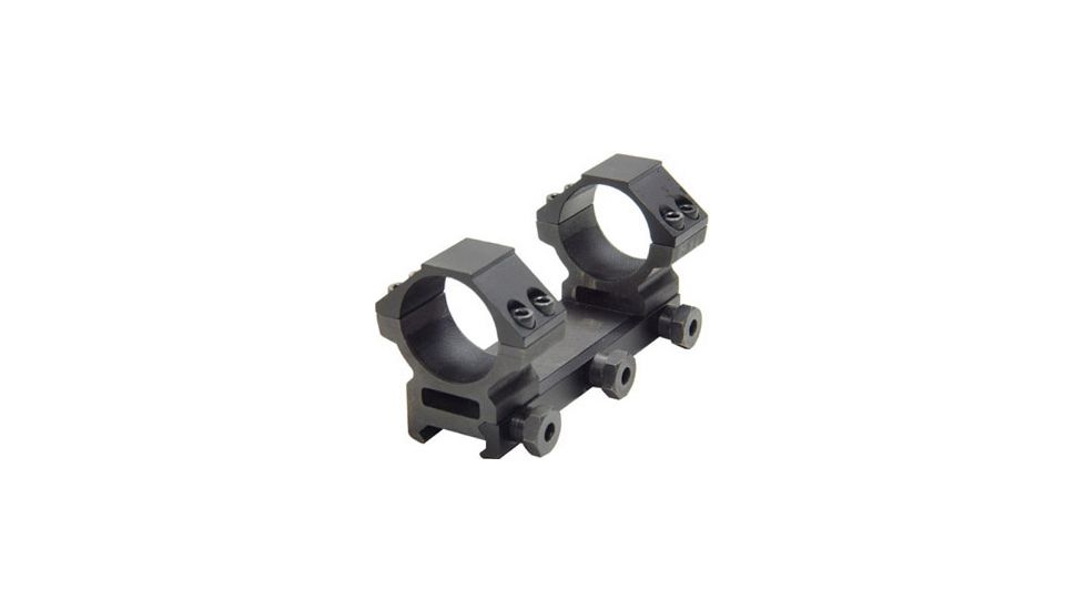 Leapers Weaver Style 30mm Full Size Integral Medium Profile, See-Thru Mount, For Scopes Up to 45mm Obj., 4 Top Screws RGWM2PA-30M4