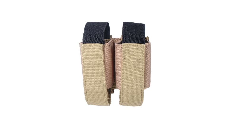 Leapers Web System 40mm Grenade Double Pouch with Fully Adjustable Velcro and Snap-on Closure PVC-M504T