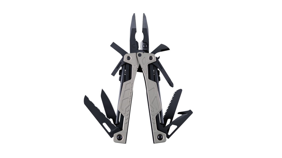 Leatherman OHT Multi-Tool - One-Handed Opening, 16 Tools in One, Silver 831793