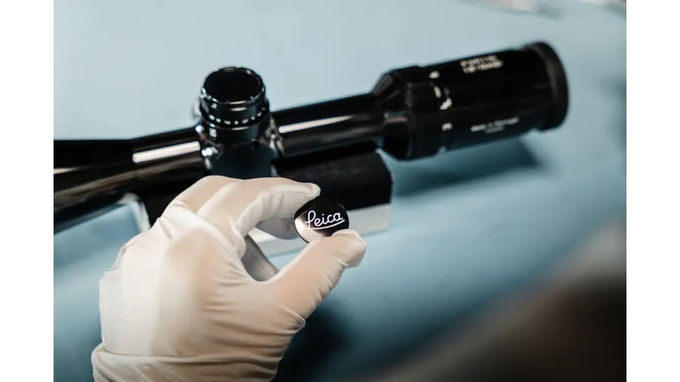 Leica 1-6x24i Fortis Glossy Riflescope, 30 mm Tube, Second Focal Plane, L-4a, Black, 50049
