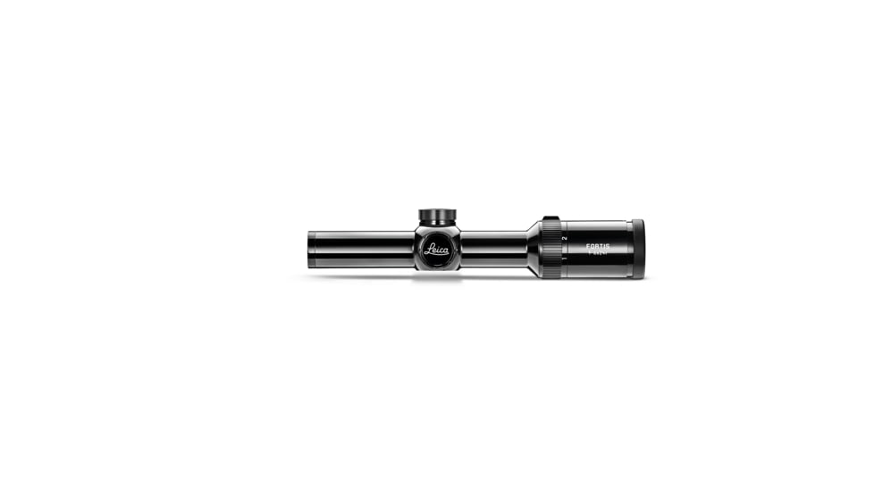 Leica 1-6x24i Fortis Glossy Riflescope, 30 mm Tube, Second Focal Plane, L-4a, Black, 50049
