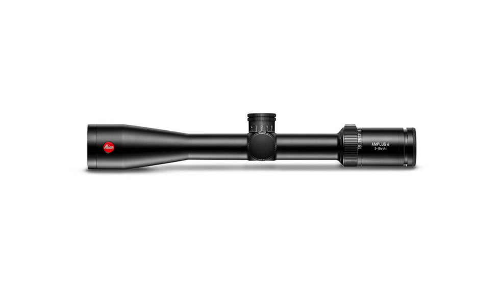 Leica Amplus 6 L-4a 3-18x44mm Rifle Scopes, 30mm, Second Focal Plane, Ballitic Iluminated Reticle, 50210