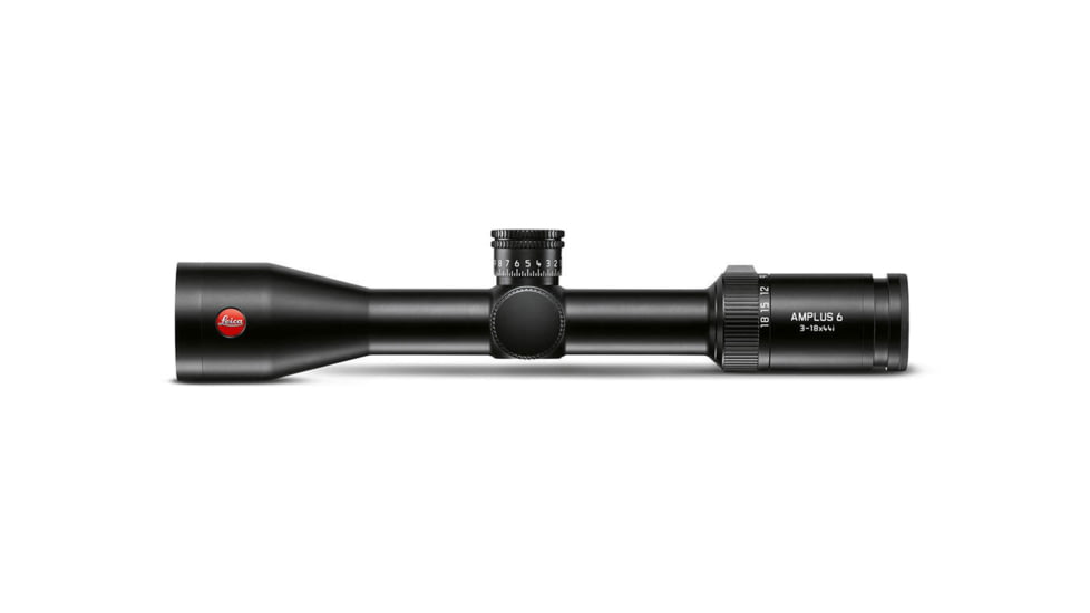 Leica Amplus 6 L-4W 3-18x44mm Rifle Scopes, 30mm, Second Focal Plane, Ballitic Iluminated Reticle, 50201