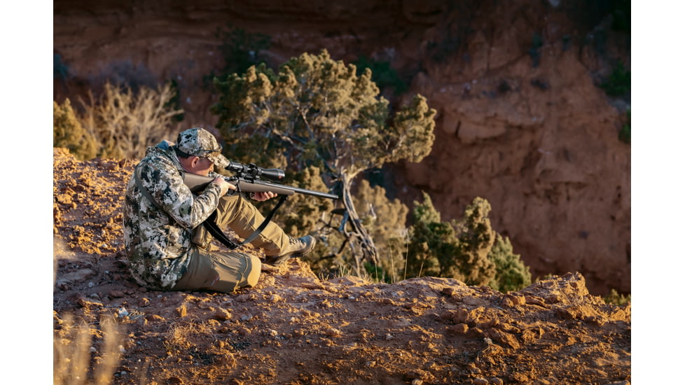 Leica AmPlus 6 Rifle Scope, 2.5-15x56mm, 30mm Tube, Second Focal Plane, Ballistic, BDC MOA Reticle, Black, 50412