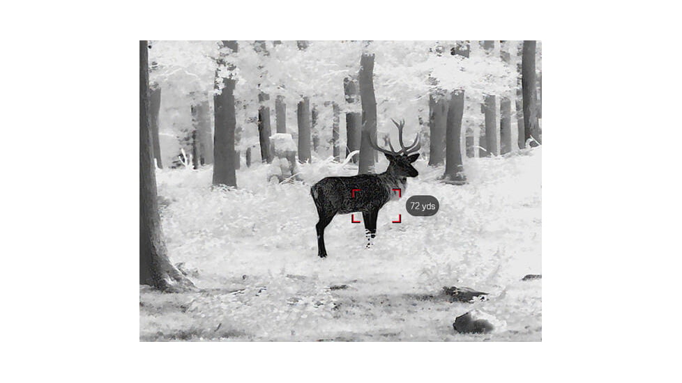 Leica Calonox 2 Sight LRF 2.5x Thermal Rifle Scope, 60 Hz, 1280x960, Black, 50510