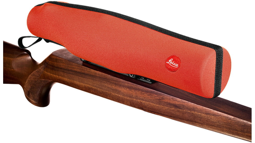 Leica Neopren Cover for Rifle Scopes, Juicy Orange, Exta Large, 59020