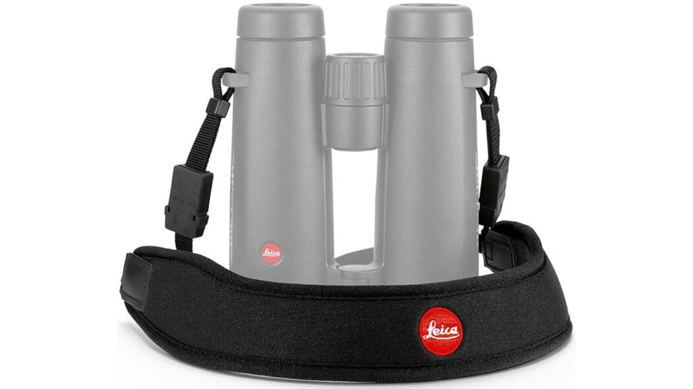 Leica Neoprene Binocular Strap, Black, 42044