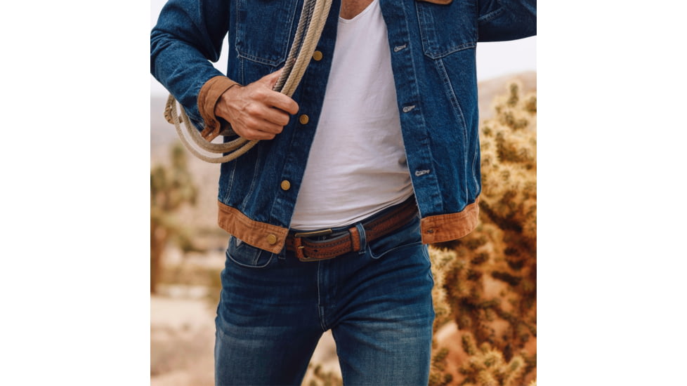 Lejon Chippewa Leather Belt - Mens, Brown, 42, VB-1092-42