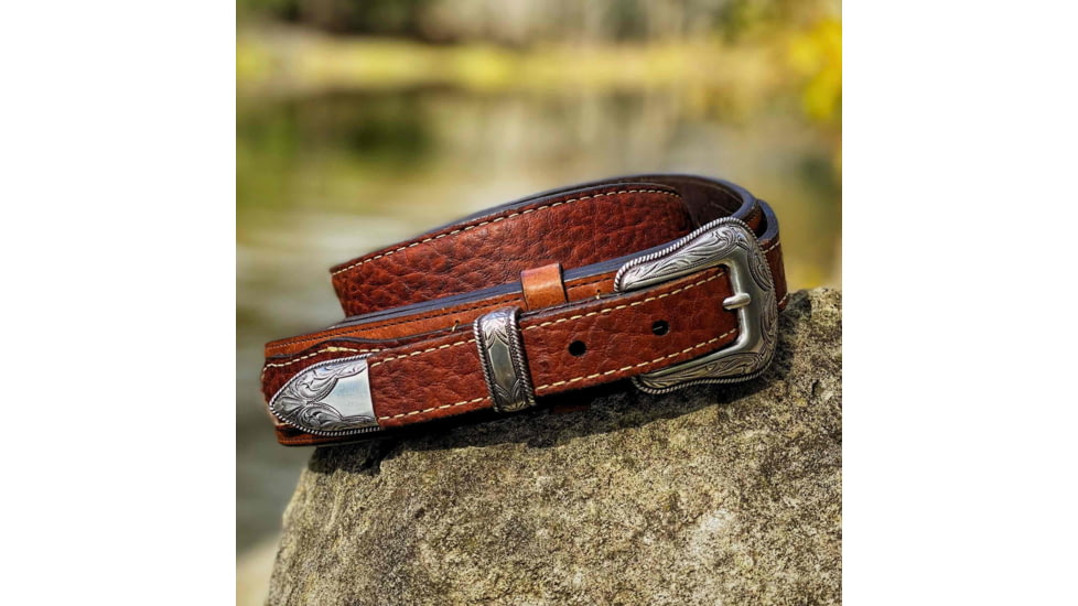 Lejon Ranger Leather Belt - Mens, Ranger Brown, 34, VB-64204-34