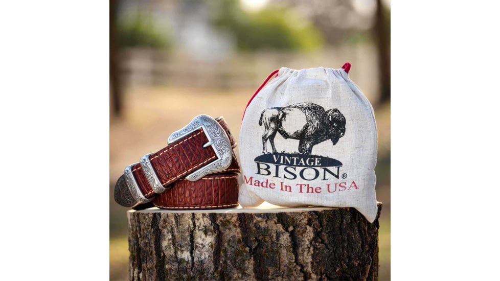 Lejon Wild Bill II Leather Belt - Mens, Peanut, 38, VB-8223-38