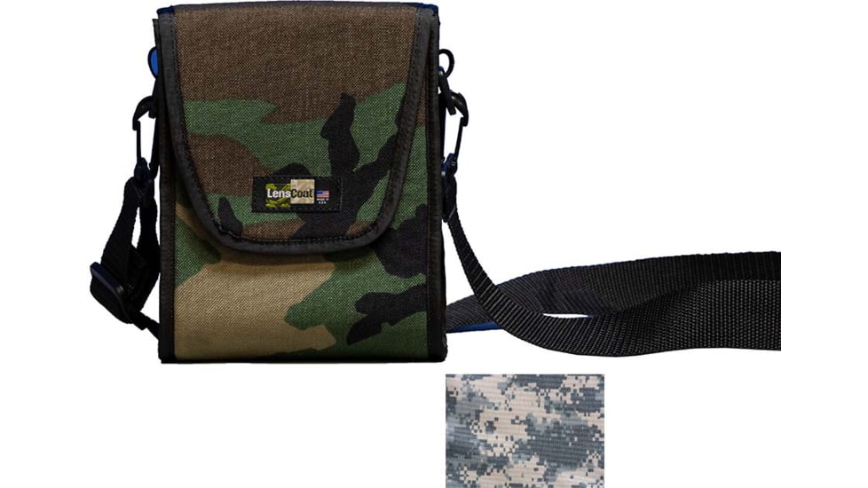 LensCoat 42 Binocular Pouch, Digital Camo, LCBP42DC