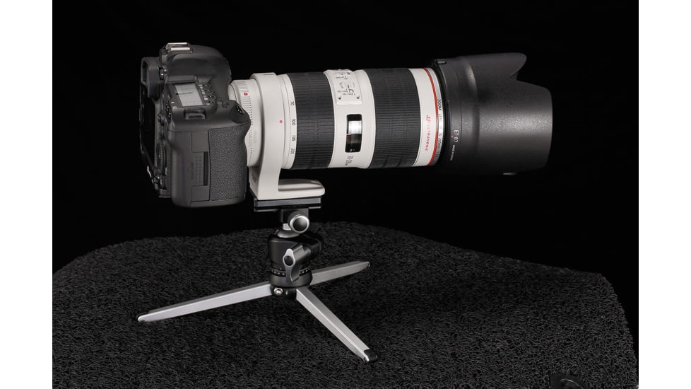 Leofoto LH-22 Mini Ball Head &amp; QR Plate - 1/4, Arca, Black, LH-22