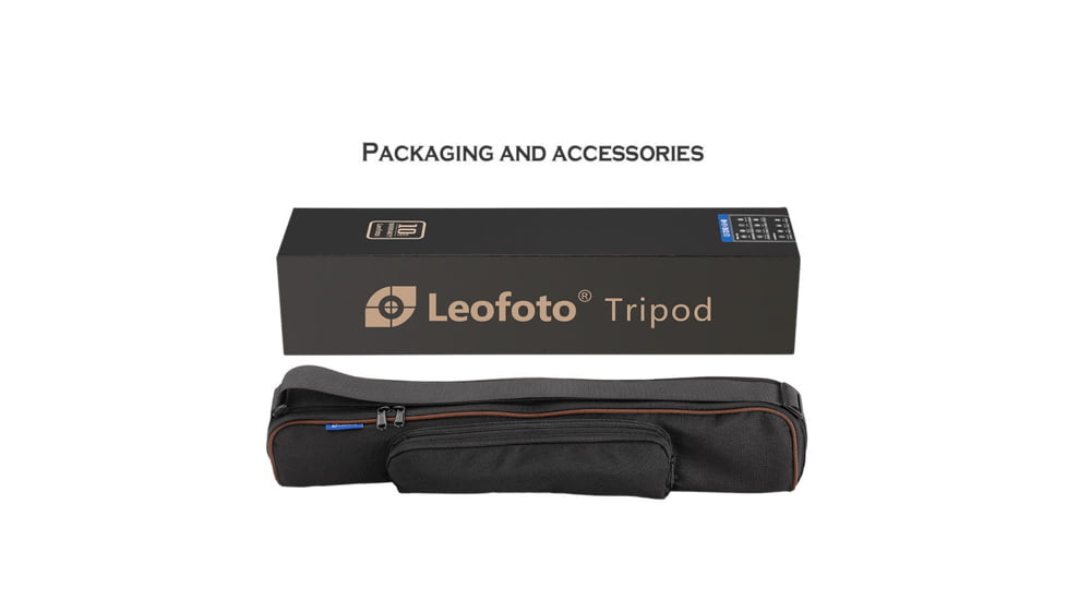 Leofoto LS-284C/LH-30LR X Version Ranger Series Tripod w/Ballhead Set, Black, LS-284CX+LH-30LR