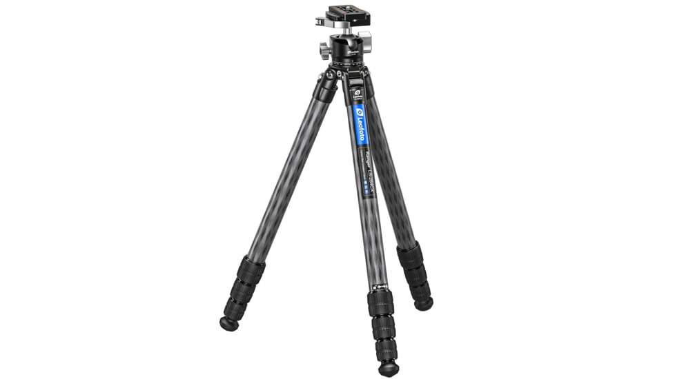 Leofoto LS-284C/LH-30LR X Version Ranger Series Tripod w/Ballhead Set, Black, LS-284CX+LH-30LR