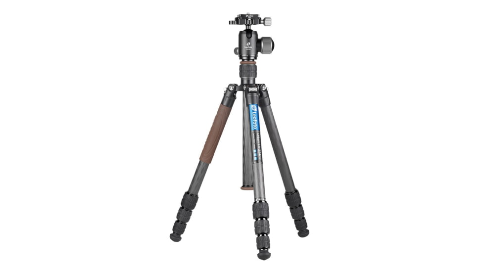 Leofoto LX-224CT/XB-32Q Reversible Travel Tripod w/ Ball Head Set, Black, LX-224CT+XB-32Q