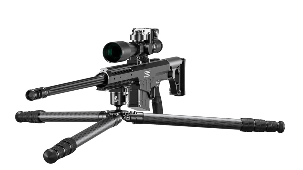 Leofoto SA-404CLX/MA-40X Outdoors Tripod w/ Rapid Lock Ballhead, Black, SA-404CLX+MA-40X