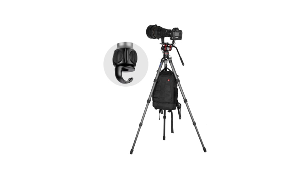 Leofoto YB-100LP Leveling Base w/ Handle for 100mm Bowl - 3/8, Black, YB-100LP