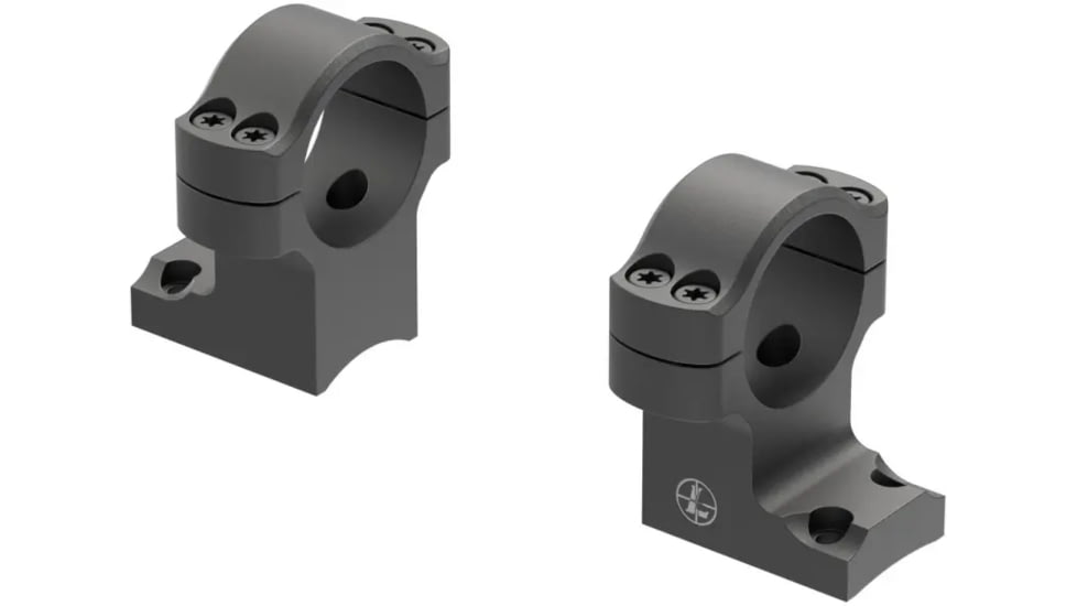 Leupold BackCountry 1in Riflescope Rings, Browning X-Bolt, RVF, High - 1.13, Set of 2, Black Matte, 171109