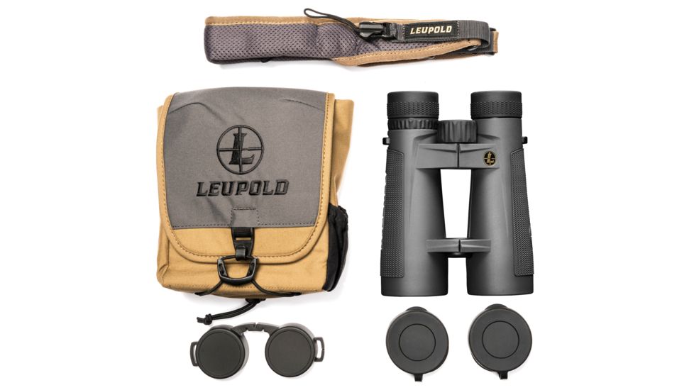 Leupold BX-5 Santiam HD 12x50mm Binoculars, Gray, 175856