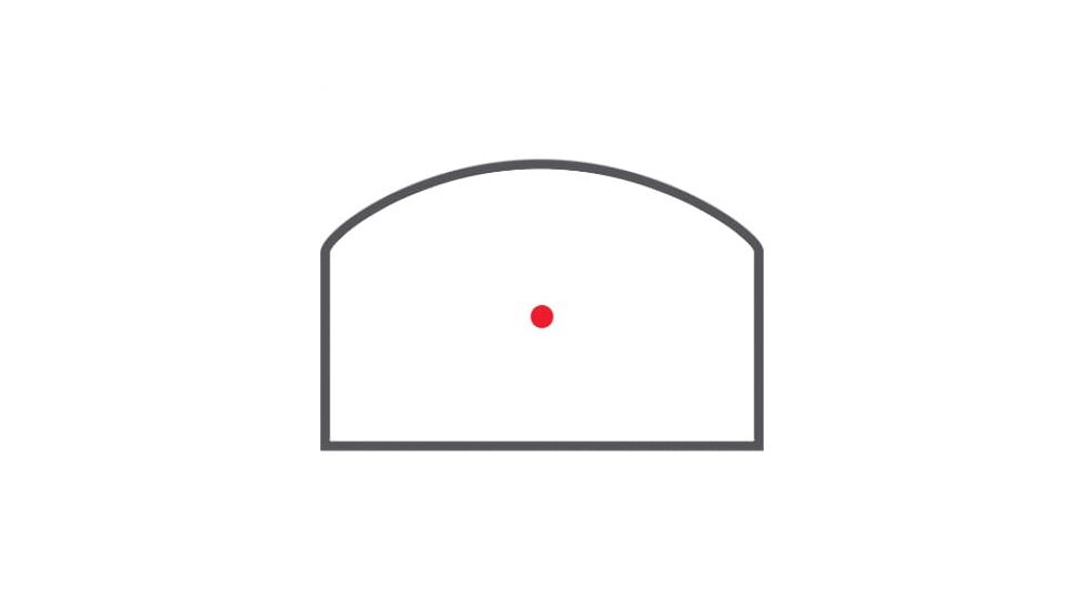 DEMO, Leupold DeltaPoint Pro Red Dot Sight, 2.5 MOA Red Dot Reticle, No Mount, Dark Earth, 175840