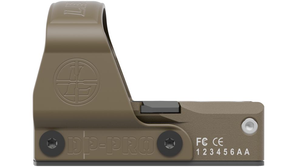 DEMO, Leupold DeltaPoint Pro Red Dot Sight, 2.5 MOA Red Dot Reticle, No Mount, Dark Earth, 175840