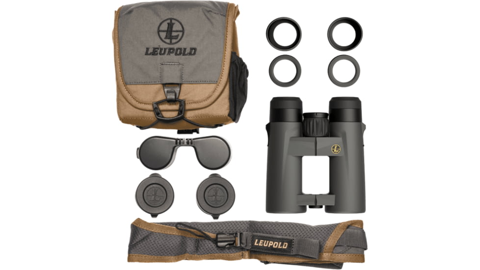 Leupold Gen 2 BX-4 Pro Guide HD 10x42mm Binocular, Grey/Black, Small, 184761