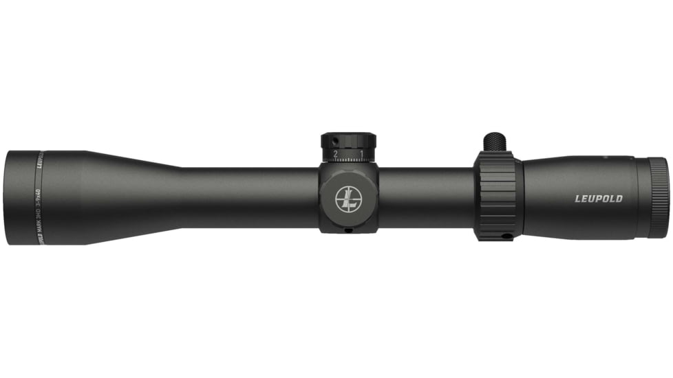 Leupold Mark 3HD 3-9x40mm Rifle Scope, 30 mm Tube, Second Focal Plane, Black, Matte, Red FireDot TMR Reticle, Mil Rad Adjustment, 180666