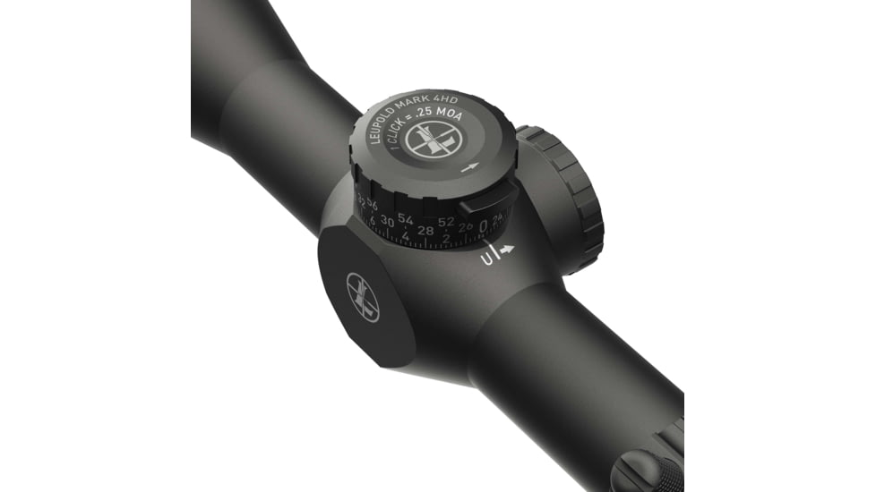Leupold Mark 4HD 2.5-10x42 Rifle Scope, 30mm Tube, First Focal Plane, PR1-MOA, Black, Small, 183741