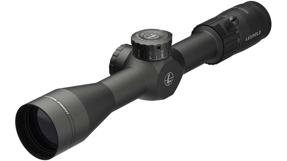 Leupold Mark 4HD 2.5-10x42 Rifle Scope, 30mm Tube, First Focal Plane, TMR, Black, Small, 183740