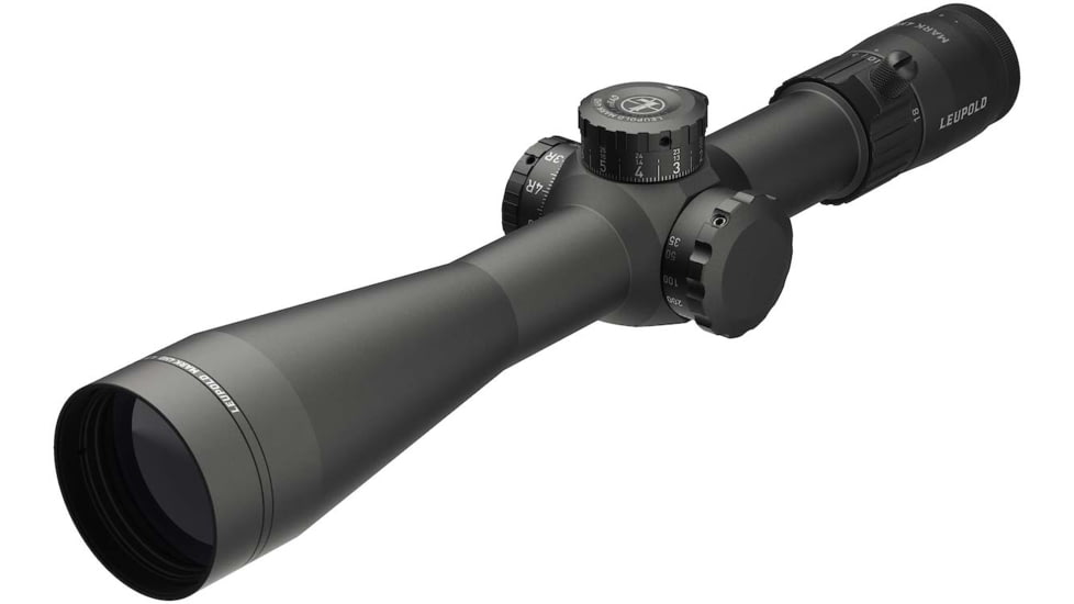 Leupold Mark 4HD 4.5-18x52 Rifle Scope, 34mm Tube, First Focal Plane, PR2-Mil, Black, Small, 183626