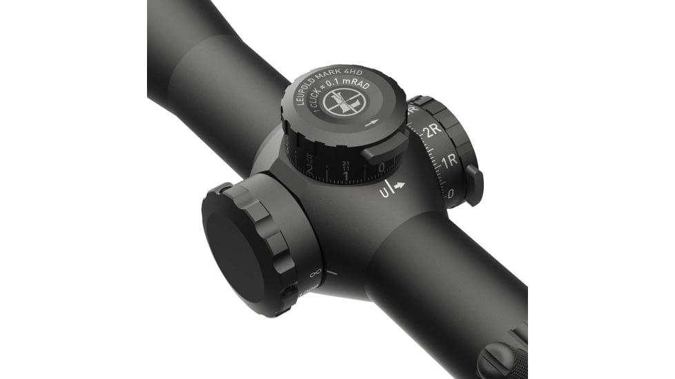 Leupold Mark 4HD 6-24x52 Rifle Scope, 34mm Tube, First Focal Plane, PR3-MIL, Black, Small, 183824